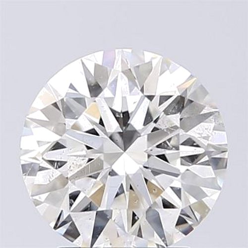 2.08 carat G-SI2 Excellent cut Natūralus Round Deimantas (1)