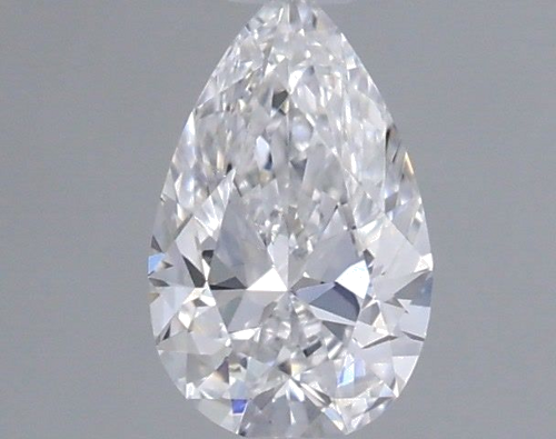 0.24 carat D-VS1 Natūralus Pear Deimantas (1)