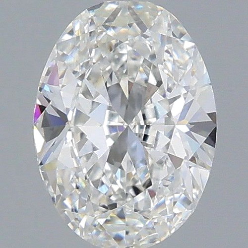 1.0 carat F-VS1 Natūralus Oval Deimantas (1)