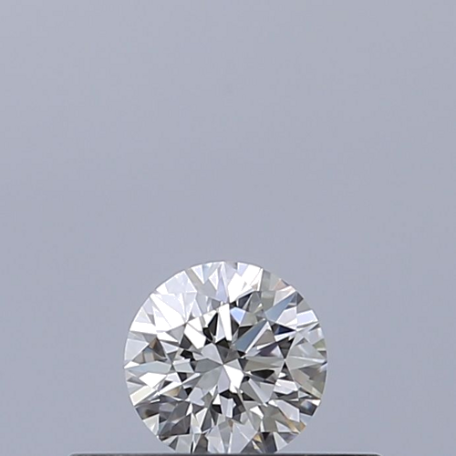 0.19 carat F-VVS2 Excellent cut Natūralus Round Deimantas (1)