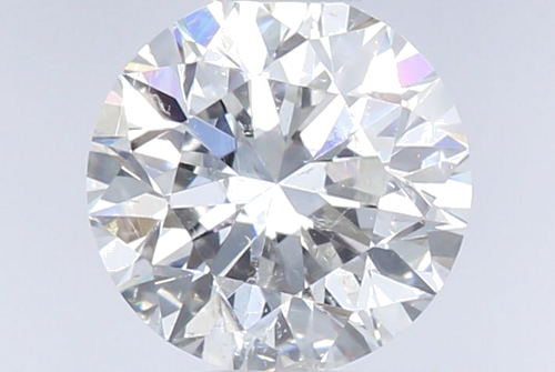 0.81 carat G-SI2 Very Good cut Natūralus Round Deimantas (1)