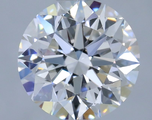 0.7 carat F-VVS2 Very Good cut Natūralus Round Deimantas (1)