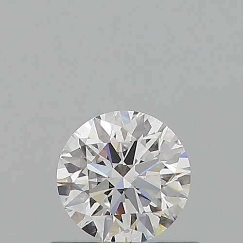 0.53 carat D-VVS2 Excellent cut Natūralus Round Deimantas (1)