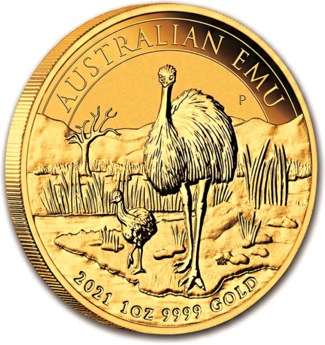 1 oz Emu 2021 Australia Gold Coin (2)