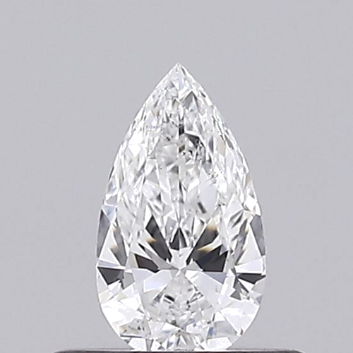 0.34 carat E-SI1 Natūralus Pear Deimantas (1)