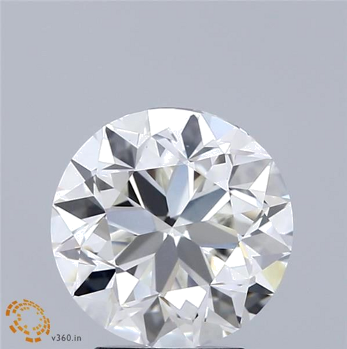 3.0 carat J-SI1 Very Good cut Natūralus Round Deimantas (1)