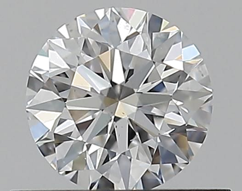 0.5 carat D-VS2 Excellent cut Natūralus Round Deimantas (1)