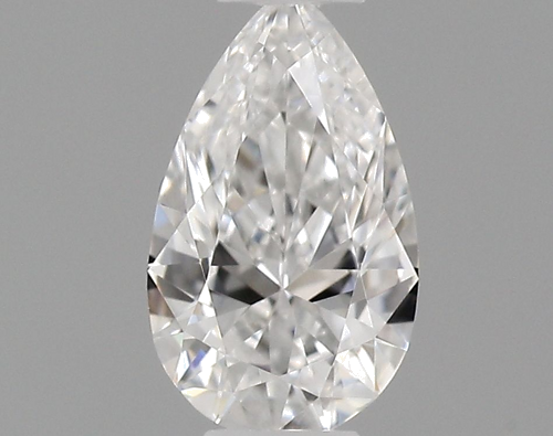 0.24 carat D-VVS2 Natūralus Pear Deimantas (1)