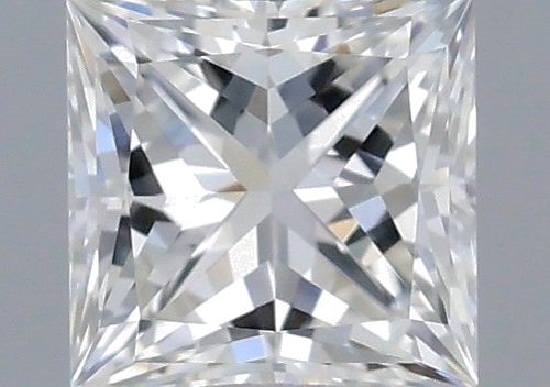 0.3 carat H-VVS2 Natūralus Princess Deimantas (1)