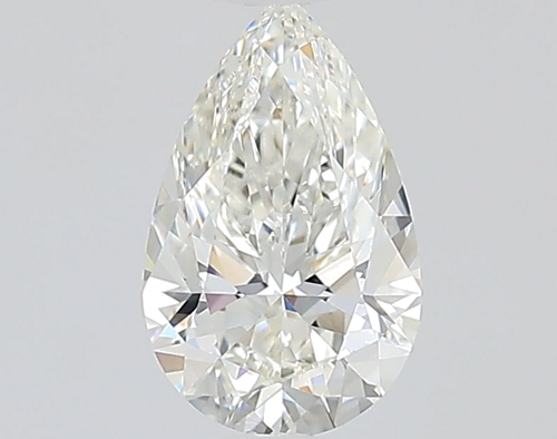 0.7 carat H-VVS1 Natūralus Pear Deimantas (1)