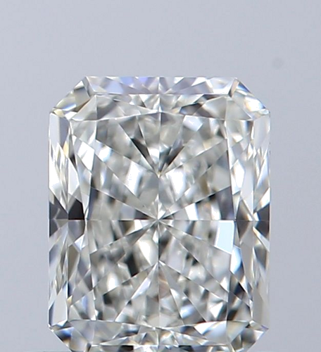 0.61 carat H-VVS1 Natūralus Radiant Deimantas (1)