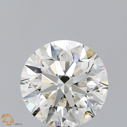 3.01 carat K-SI1 Excellent cut Natūralus Round Deimantas (1)