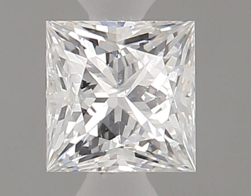 0.36 carat F-SI2 Natūralus Princess Deimantas (1)