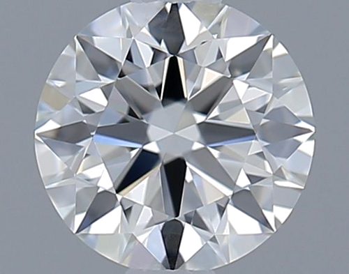 0.6 carat F-VVS1 Excellent cut Natūralus Round Deimantas (1)
