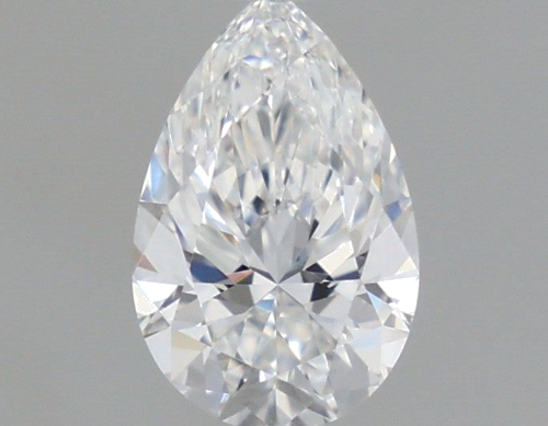 0.5 carat E-VVS2 Natūralus Pear Deimantas (1)