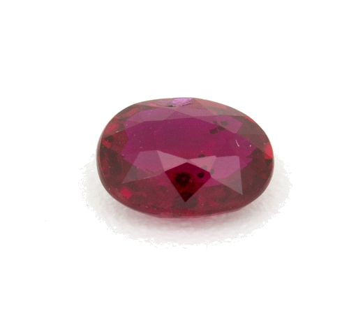 0.57 carat RED Oval Rubinas (1)