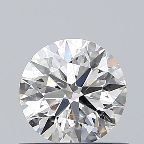 0.5 carat F-SI2 Excellent cut Natūralus Round Deimantas (1)