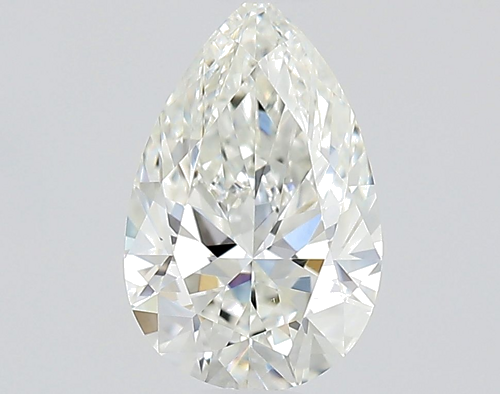 0.57 carat G-VS2 Natūralus Pear Deimantas (1)