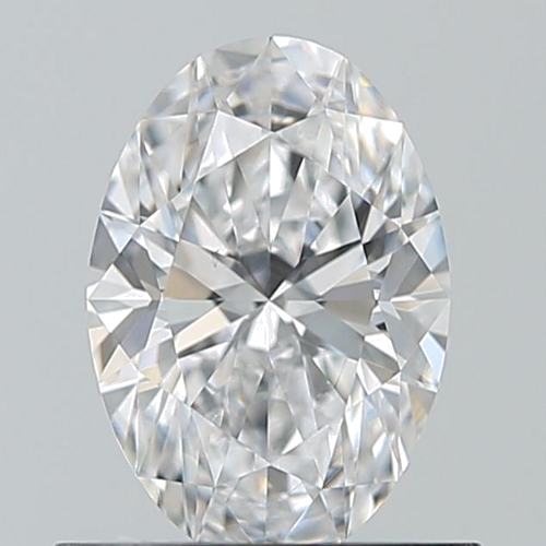 0.7 carat D-VS1 Natūralus Oval Deimantas (1)