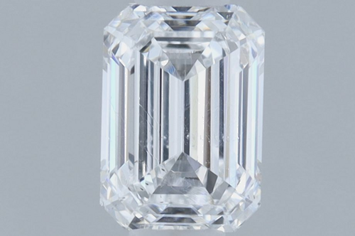 0.45 carat D-SI1 Natūralus Emerald Deimantas (1)