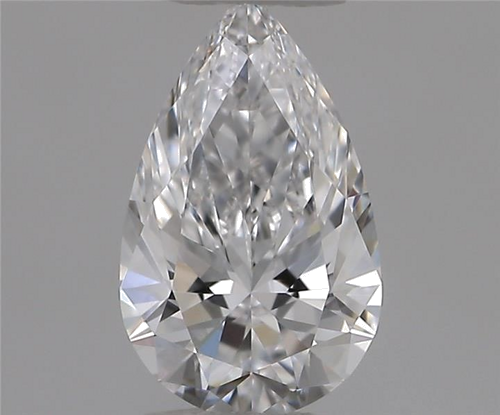 0.35 carat D-VVS1 Natūralus Pear Deimantas (1)