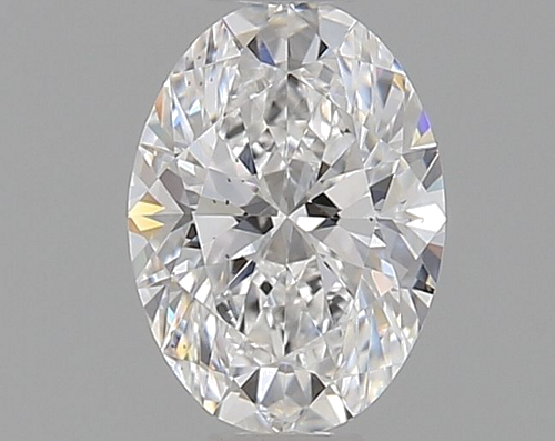 0.34 carat D-SI1 Natūralus Oval Deimantas (1)