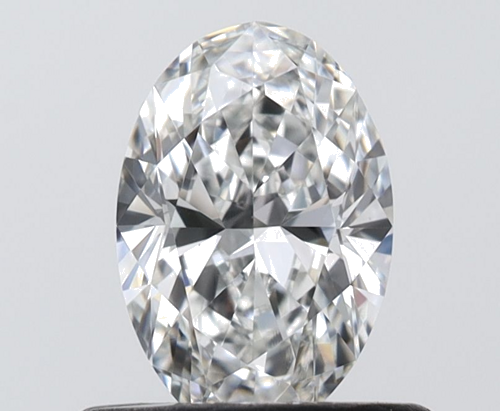 0.51 carat F-VVS1 Natūralus Oval Deimantas (1)