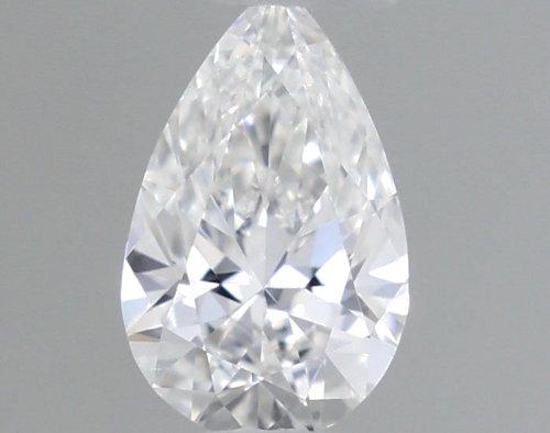 0.18 carat E-SI1 Natūralus Pear Deimantas (1)