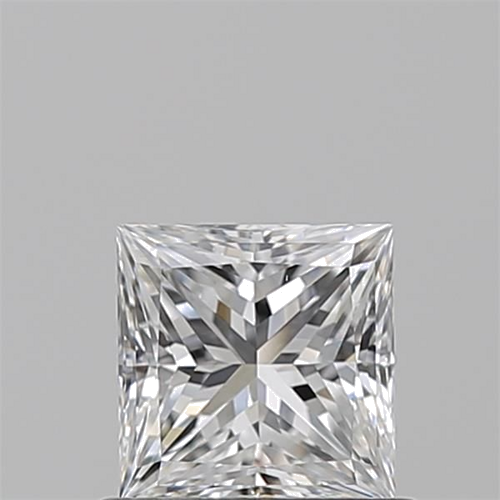 0.74 carat E-VS1 Natūralus Princess Deimantas (1)