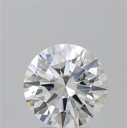 3.08 carat H-SI1 Excellent cut Natūralus Round Deimantas (1)