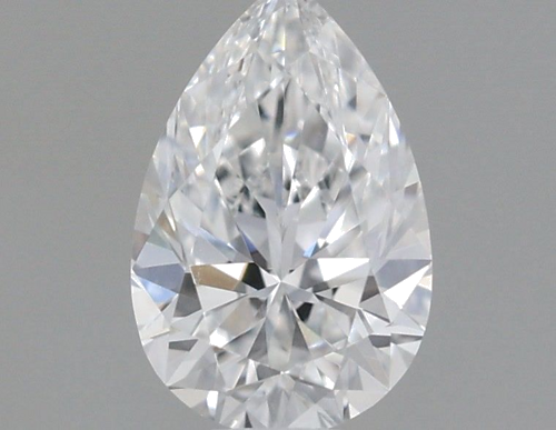 0.3 carat E-VVS2 Natūralus Pear Deimantas (1)