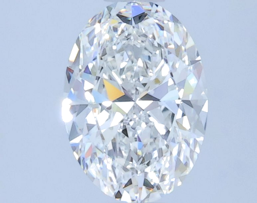 0.71 carat E-VVS1 Natūralus Oval Deimantas (1)