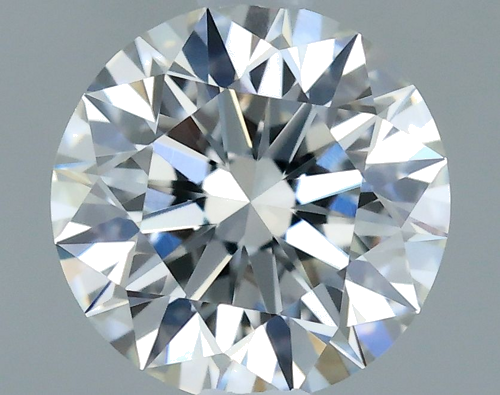 0.5 carat F-VVS2 Excellent cut Natūralus Round Deimantas (1)