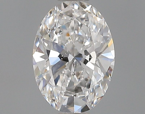 0.35 carat D-VS2 Natūralus Oval Deimantas (1)