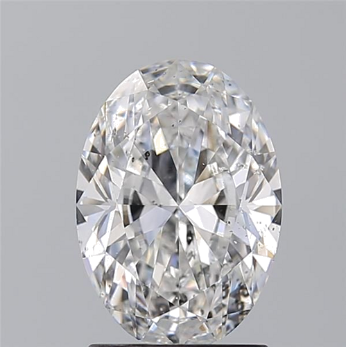 1.73 carat D-SI2 Natūralus Oval Deimantas (1)