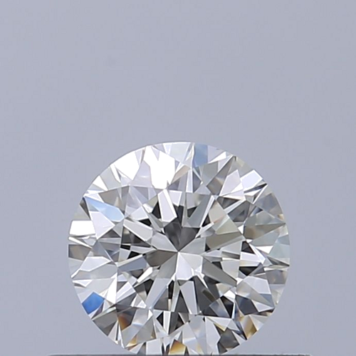 0.44 carat F-VVS1 Excellent cut Natūralus Round Deimantas (1)