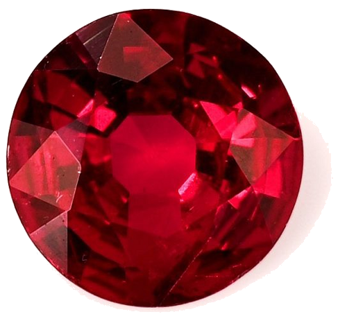 0.51 carat RED Round Rubinas (1)
