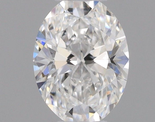 0.17 carat F-VVS1 Natūralus Oval Deimantas (1)