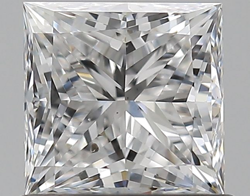 0.8 carat D-SI1 Natūralus Princess Deimantas (1)