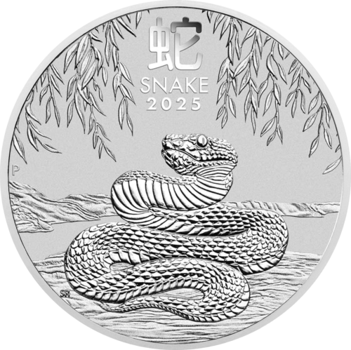 1 oz Год Змеи 2025 (Lunar III) Австралия серебряная монета (1)