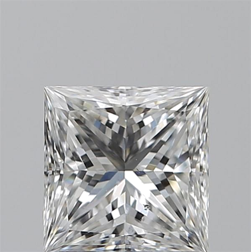 1.07 carat F-SI1 Natūralus Princess Deimantas (1)