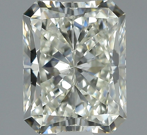 1.5 carat K-SI1 Natūralus Radiant Deimantas (1)