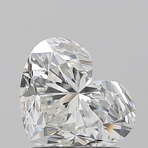 1.01 carat H-VVS1 Natūralus Heart Deimantas (1)