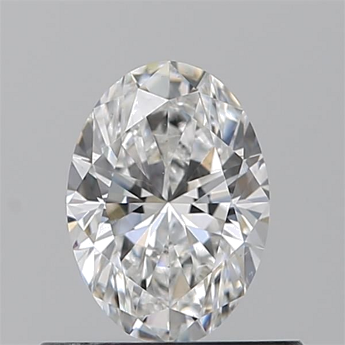 0.53 carat E-VS2 Natūralus Oval Deimantas (1)