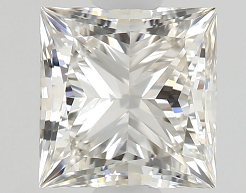 0.56 carat J-VVS1 Natūralus Princess Deimantas (1)