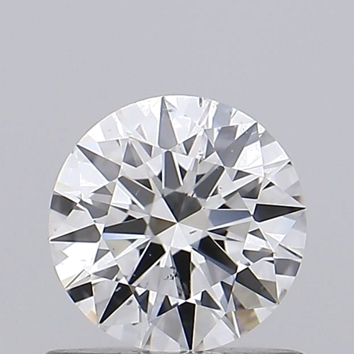 0.66 carat F-SI2 Excellent cut Natūralus Round Deimantas (1)