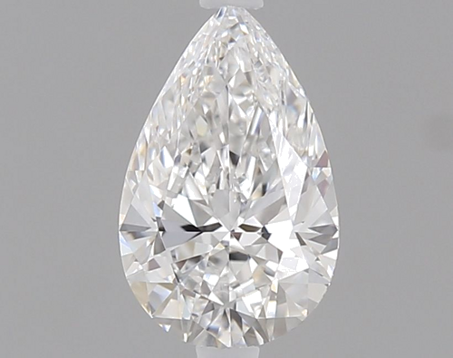 0.51 carat D-VVS1 Natūralus Pear Deimantas (1)