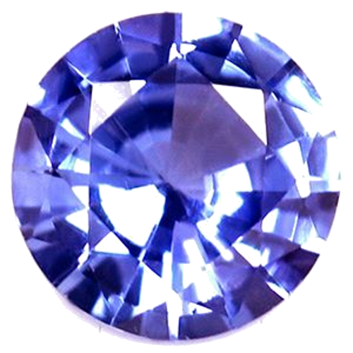 0.53 carat BLUE Round Safyras (1)