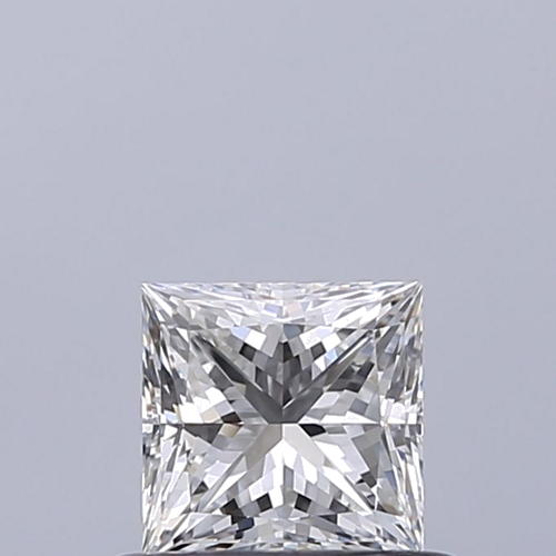 0.52 carat F-VVS1 Natūralus Princess Deimantas (1)