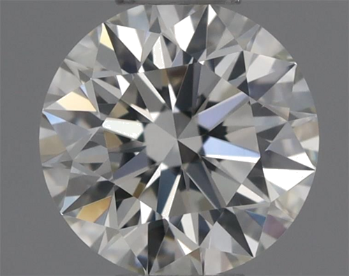 0.35 carat I-VVS2 Excellent cut Natūralus Round Deimantas (1)